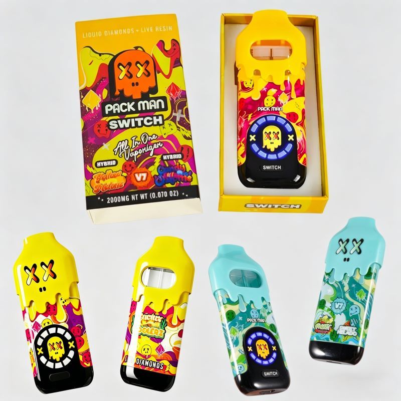 Packman Switch V7 Disposable — 1g & 2g Dual Flavor